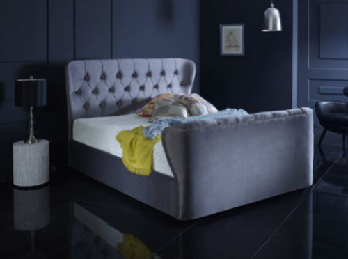 Hilton Upholstered 5ft King Size Bed Frame